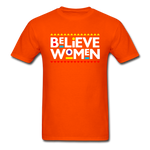 Believe Women - orange
