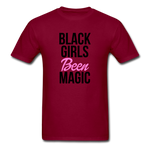 Black magic - burgundy