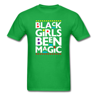 Black Girl been Magic - bright green