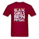 Black Girl been Magic - dark red