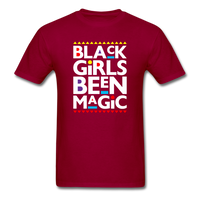 Black Girl been Magic - dark red