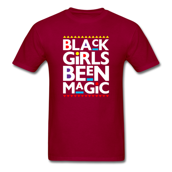 Black Girl been Magic - dark red
