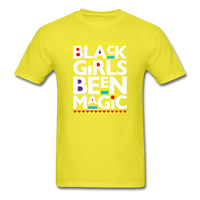 Black Girl been Magic - yellow