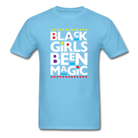 Black Girl been Magic - aquatic blue