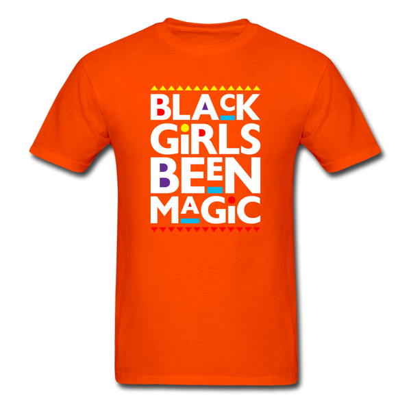 Black Girl been Magic - orange