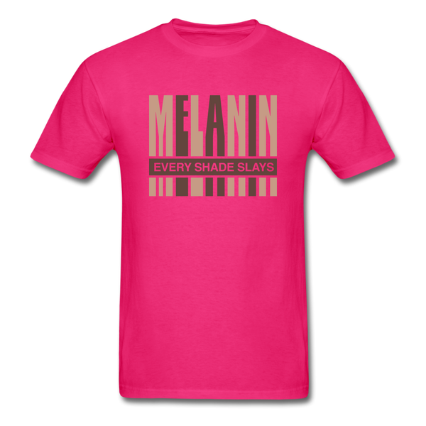 MELANIN EVERY SHADE SLAYS - fuchsia