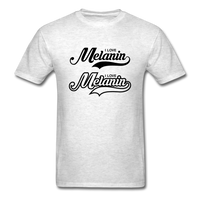 I LOVE MELANIN - light heather gray