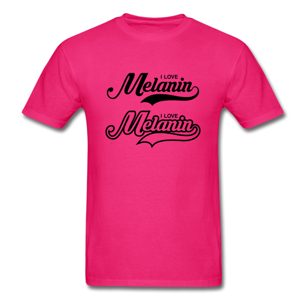 I LOVE MELANIN - fuchsia