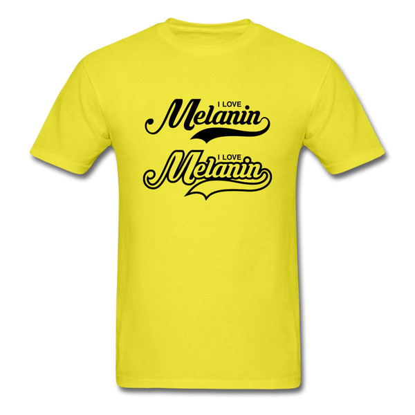 I LOVE MELANIN - yellow