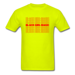 Black Girl - safety green