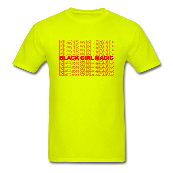 Black Girl - safety green