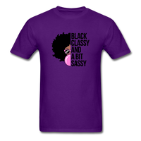 Black Classy - purple
