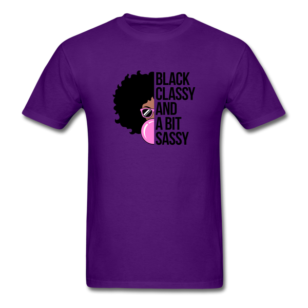 Black Classy - purple