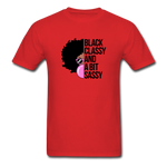 Black Classy - red