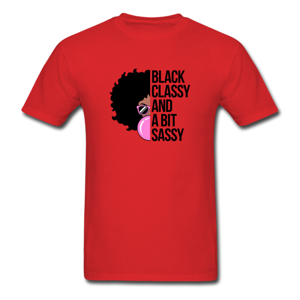 Black Classy - red