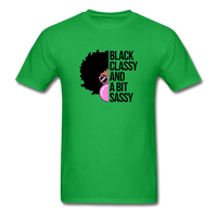 Black Classy - bright green