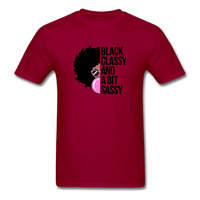 Black Classy - dark red