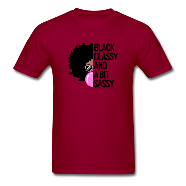 Black Classy - dark red