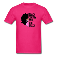 Black Classy - fuchsia