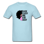 Black Classy - powder blue