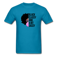 Black Classy - turquoise