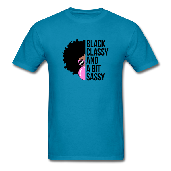 Black Classy - turquoise