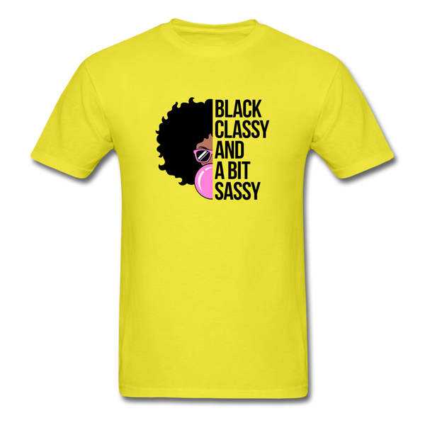 Black Classy - yellow