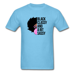 Black Classy - aquatic blue