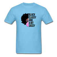 Black Classy - aquatic blue
