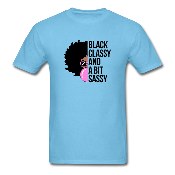 Black Classy - aquatic blue