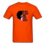 Black Classy - orange