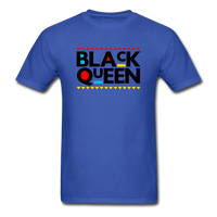 Black Queen - royal blue