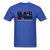 Black Queen - royal blue