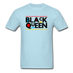 Black Queen - powder blue