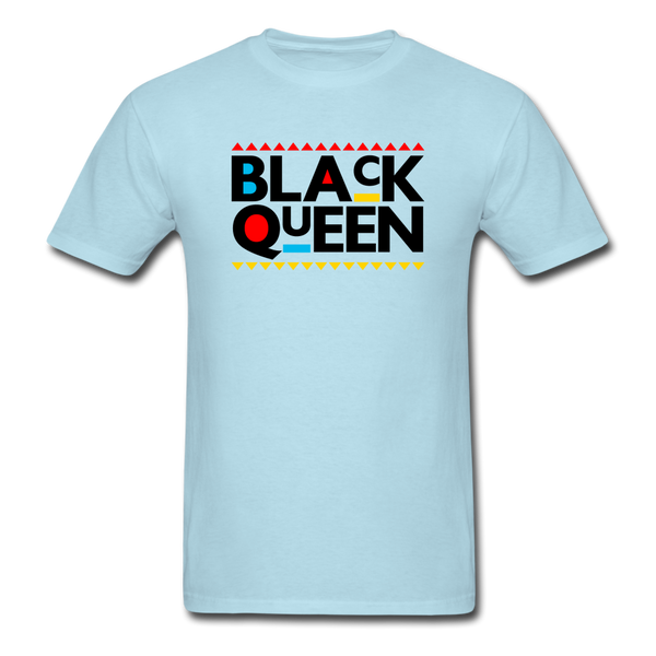 Black Queen - powder blue