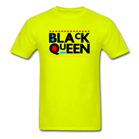 Black Queen - safety green