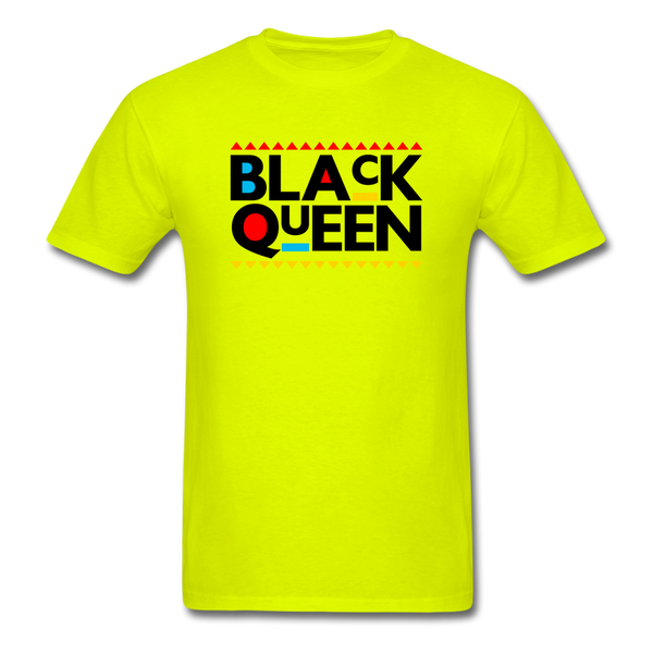 Black Queen - safety green
