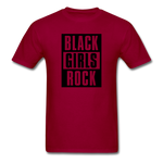 Girls Rock - dark red