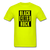 Girls Rock - safety green