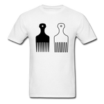 Afro Hair Pick - white