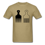 Afro Hair Pick - khaki