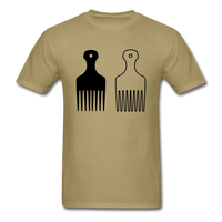 Afro Hair Pick - khaki