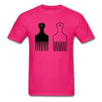 Afro Hair Pick - fuchsia
