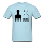 Afro Hair Pick - powder blue