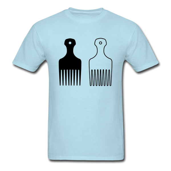 Afro Hair Pick - powder blue