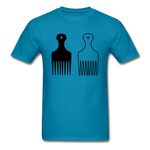 Afro Hair Pick - turquoise