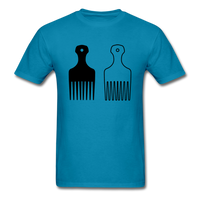 Afro Hair Pick - turquoise