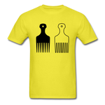 Afro Hair Pick - yellow