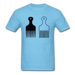 Afro Hair Pick - aquatic blue