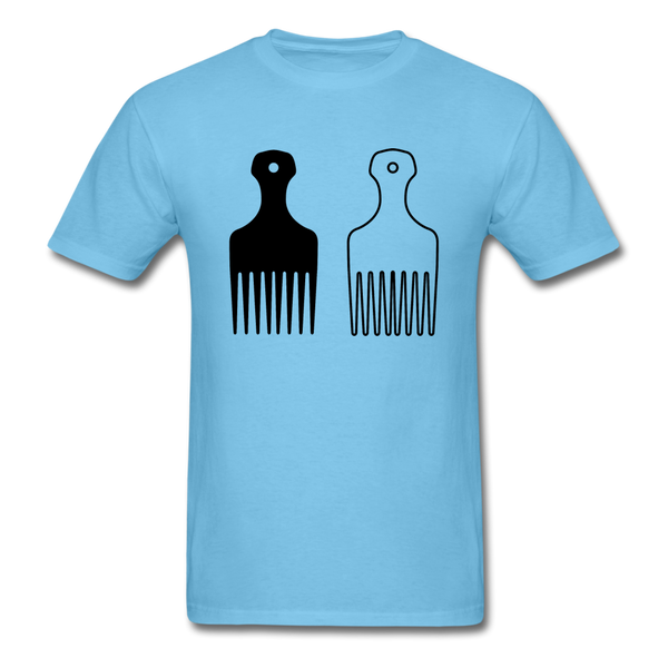 Afro Hair Pick - aquatic blue
